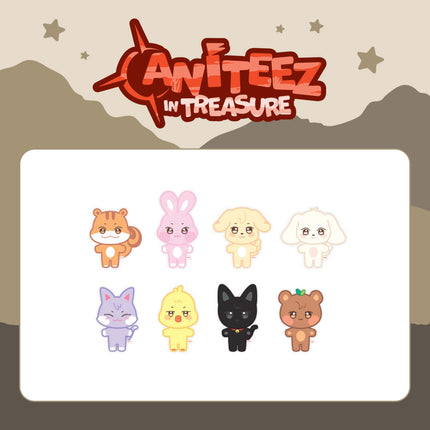 ATEEZ - PLUSH DOLL / 'ANITEEZ in TREASURE' OFFICIAL MERCH