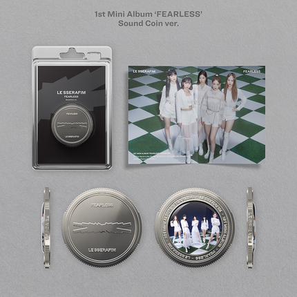 [POB] LE SSERAFIM - FEARLESS / 1st Mini Album (Sound Coin ver.)