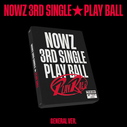 [POB] NOWZ - Play Ball / 3rd Single Album (GENERAL VER.)