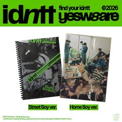 idntt [yesweare] 2nd Mini Album Photobook ver. - K-pop album cover