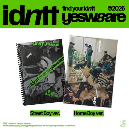 [Pre-order] idntt - [yesweare] / 2nd Mini Album (Photobook ver.)