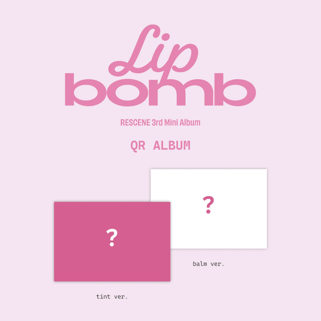 [Pre-order] RESCENE - lip bomb / 3RD MINI ALBUM (QR) (photocard ver.)