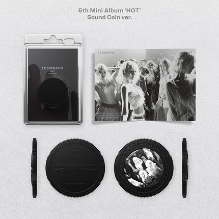 [POB] LE SSERAFIM - HOT / 5th Mini Album (Sound Coin ver.)