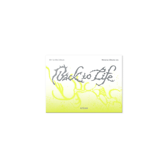 [POB] &TEAM - KR 1st Mini Album 'Back to Life' Photocard Box (Weverse Albums ver.)