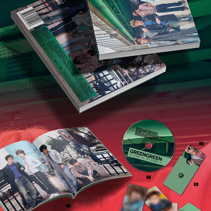 [POB] [STUDIO CHOOM GIFT] The 2nd EP [GREENGREEN] (Random)