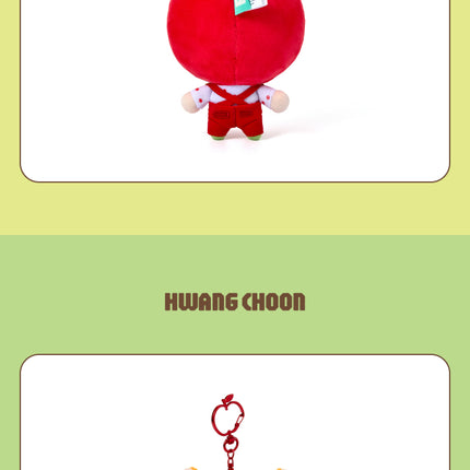 [POB] TOMORROW X TOGETHER - Plush Keyring (Apple Ver.)