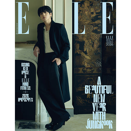 [Pre-order] ELLE [2026.1] (Cover : BTS - JungKook)