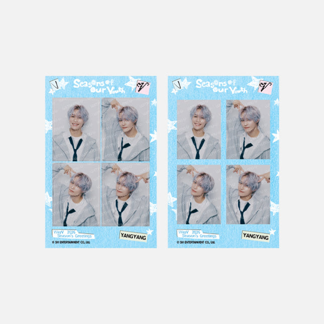 [Pre-order] WayV - 4CUT PHOTO SET / 2026 SM ARTIST SEASON’S GREETINGS OFFICIAL MD