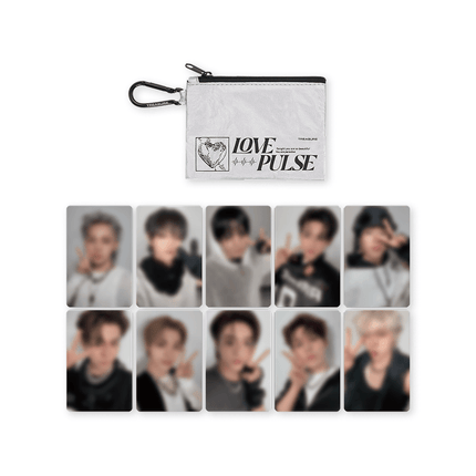 TREASURE - [LOVEPULSE] TREASURE SILVER POUCH + PHOTOCARD SET