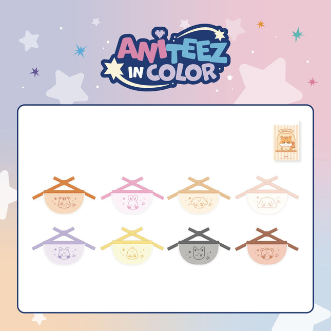 ATEEZ X ANITEEZ POP-UP STORE [ANITEEZ IN COLOR] MD 14. 애니티즈 턱받이 (ANITEEZ MINI BIB)