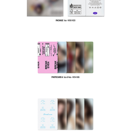 [POB] ILLIT - 5th Mini Album ‘BREAK EVEN’ / 5th Mini Album (Weverse Albums ver.)