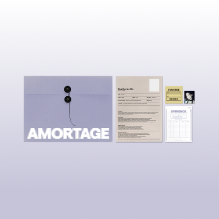 JISOO - AMORTAGE MD FILE FOLDER + PHOTO SET