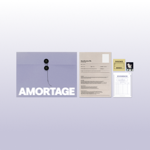 JISOO - AMORTAGE MD FILE FOLDER + PHOTO SET