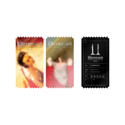 G-DRAGON - Photo Ticket (GOCHEOK VER.) / G-DRAGON 2025 WORLD TOUR IN SEOUL ENCORE