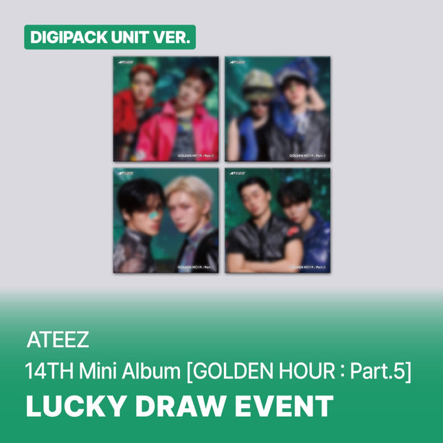 ATEEZ - GOLDEN HOUR : Part.5 (DIGIPACK UNIT VER.)