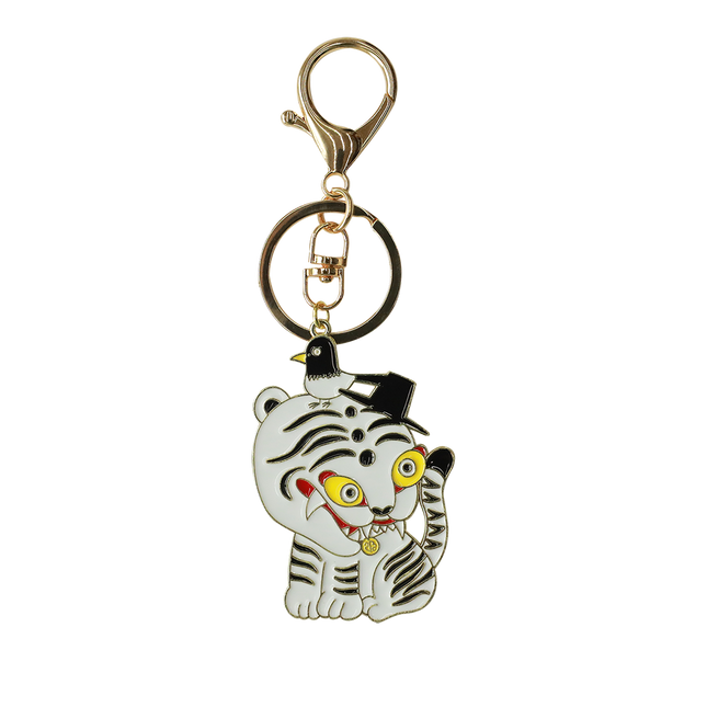 [LIMITED] Tiger Magpie Keychain - Korean Heritage Hojagdo