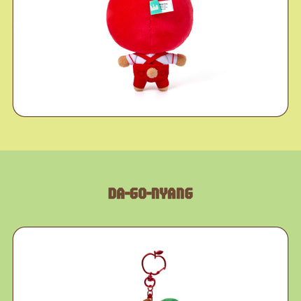 [POB] TOMORROW X TOGETHER - Plush Keyring (Apple Ver.)