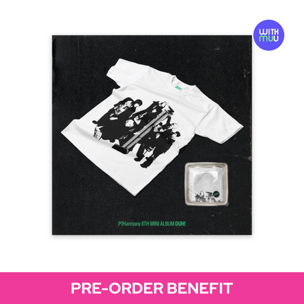 [POB] P1Harmony - DUH! / 8TH MINI ALBUM (Plain White T ver.)