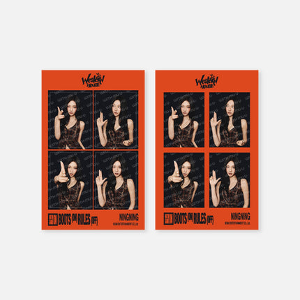 [Pre-order] aespa - 4CUT PHOTO SET / 2026 SM ARTIST SEASON’S GREETINGS OFFICIAL MD