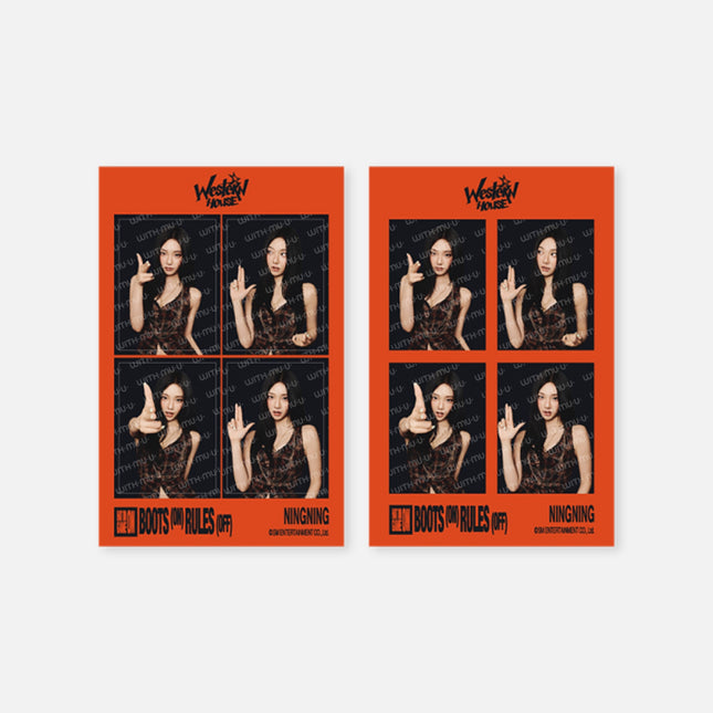 [Pre-order] aespa - 4CUT PHOTO SET / 2026 SM ARTIST SEASON’S GREETINGS OFFICIAL MD