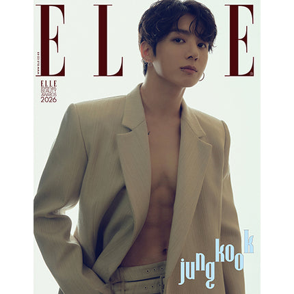 [Pre-order] ELLE [2026.1] (Cover : BTS - JungKook)