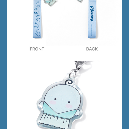LE SSERAFIM - FIM'S CLUB Strap Keyring
