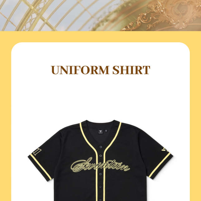 [Pre-order] SEVENTEEN - Uniform Shirt