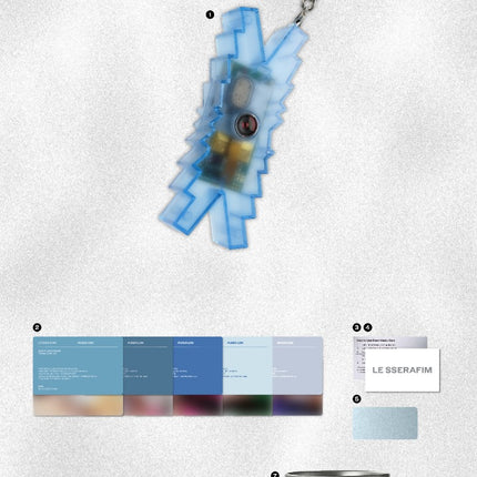 [Pre-order] 2nd Studio Album 'PUREFLOW' pt.1 Mini Camera (Blue ver.)
