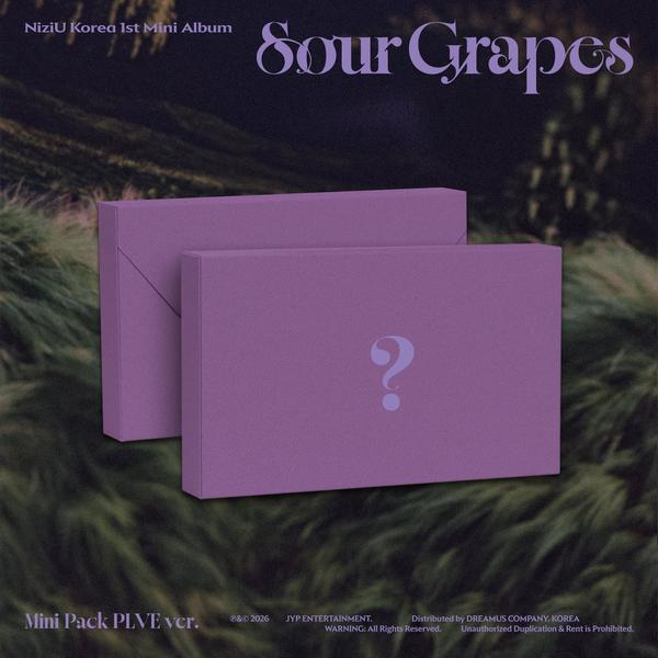 [POB] NiziU - Sour Grapes/ 1st KR Mini Album (Mini Pack PLVE ver.)