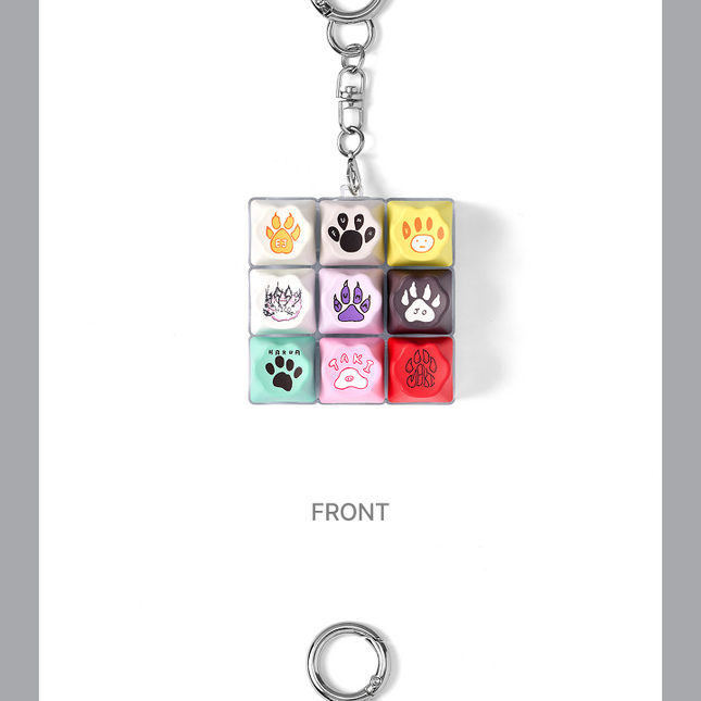 &TEAM - KEYCAP KEYRING