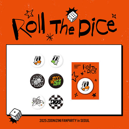 ZOONIZINI(ASTRO) - 2025 ZOONIZINI FANPARTY [Roll The Dice] MD / PIN BUTTON SET