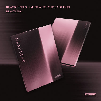 BLACKPINK DEADLINE 3RD MINI ALBUM BLACK Ver. - K-pop album cover