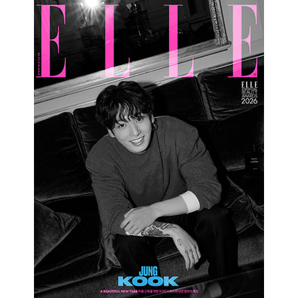 [Pre-order] ELLE [2026.1] (Cover : BTS - JungKook)