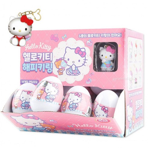 SARIO - HELLO KITTY HAPPY KEYRING GOTCHA (Random)