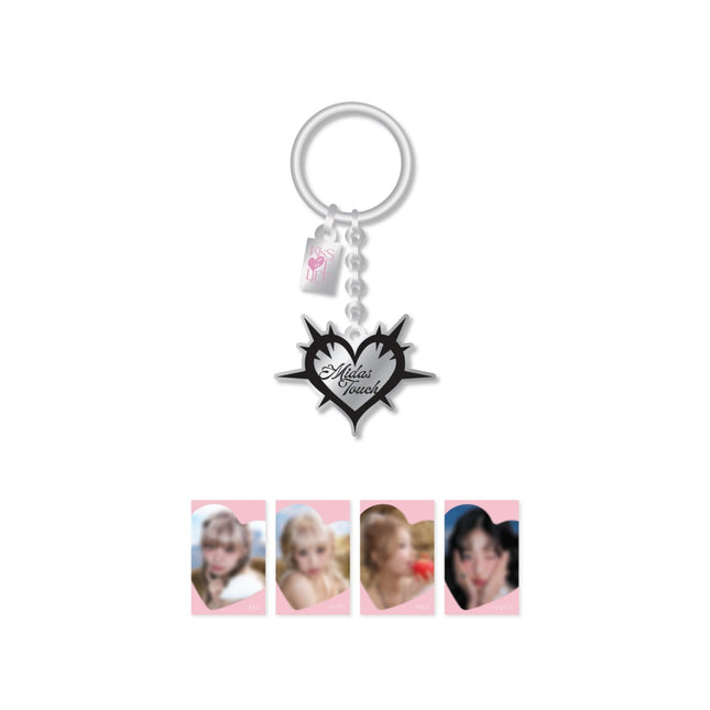 [Pre-order] KISS OF LIFE - 03 METAL KEY RING / 1st Single Album [Midas touch] OFFICIAL MD