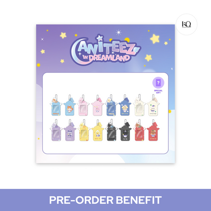 [POB] ATEEZ - PVC PHOTOCARD HOLDER / 'ANITEEZ in DREAMLAND' OFFICIAL MERCH