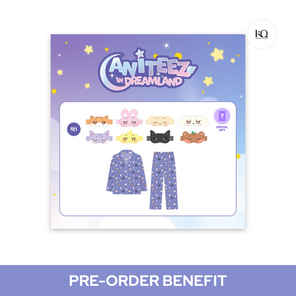 [POB] ATEEZ - PAJAMAS SET / 'ANITEEZ in DREAMLAND' OFFICIAL MERCH