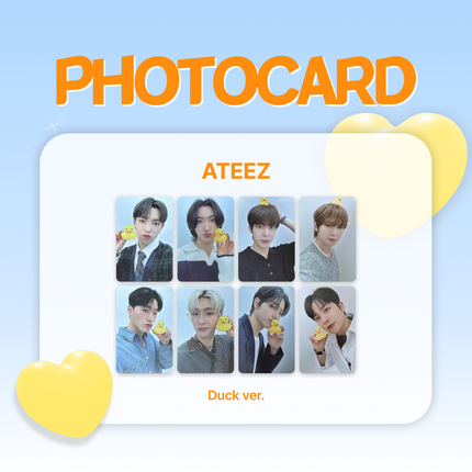 [PHOTOCARD] ATEEZ - Golden Hour part.1 (Sound Wave - Duck ver.) *Member Select