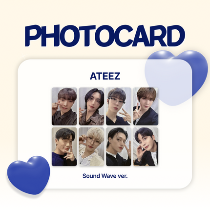 [PHOTOCARD] ATEEZ - Golden Hour part.1 (Sound Wave ver.) *Member Select