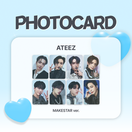 [PHOTOCARD] ATEEZ - Golden Hour pt.2 (MAKESTAR ver.) *Member Select