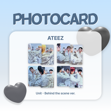 [PHOTOCARD] ATEEZ - Golden Hour pt.2 (Unit - Behind The Scene ver.) *Member Select