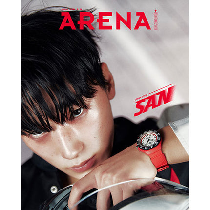 ARENA HOMME+ [2025.08] (COVER : ATEEZ SAN)
