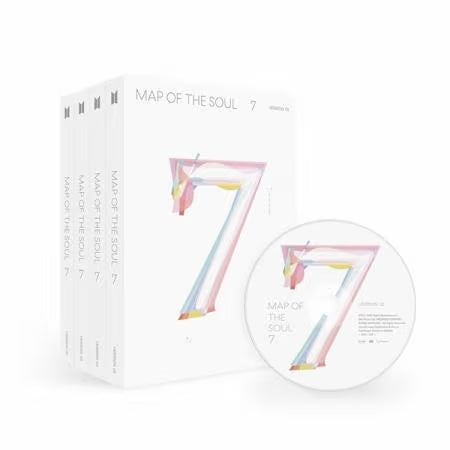 BTS MAP OF THE SOUL : 7 4th Full Album Random - K-pop album cover