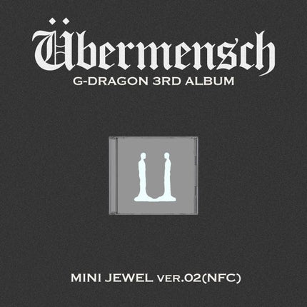 [POB] G-DRAGON - Übermensch / 3RD ALBUM (MINI JEWEL ver.)(NFC) *Cover Select