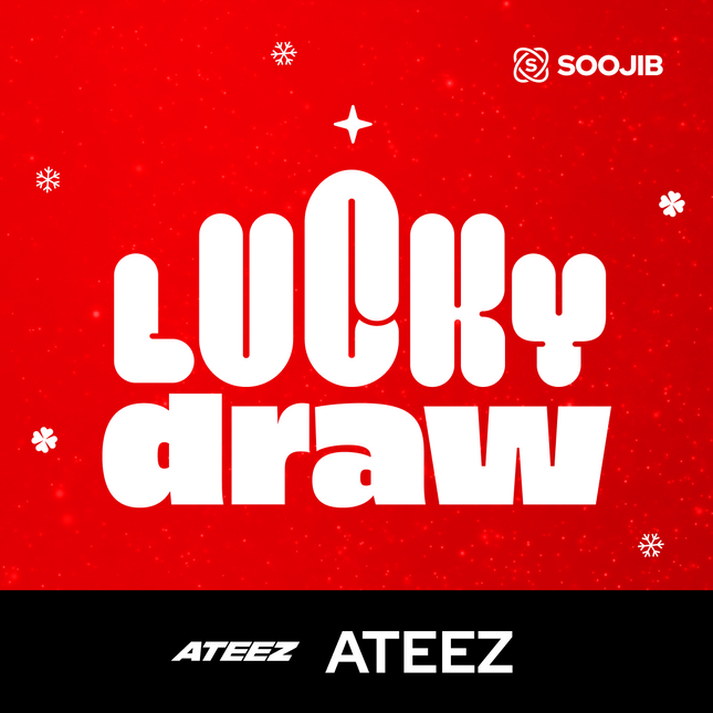[Christmas] ATEEZ - SOOJIB LUCKY DRAW PHOTOCARD (2 pcs)