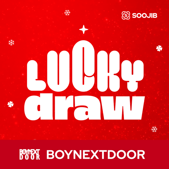 [Christmas] BOYNEXTDOOR - SOOJIB LUCKY DRAW PHOTOCARD (2 pcs)