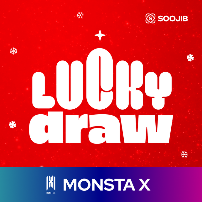 [Christmas] MONSTA X - SOOJIB LUCKY DRAW PHOTOCARD