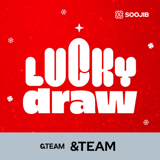 [Christmas] &TEAM - SOOJIB LUCKY DRAW PHOTOCARD