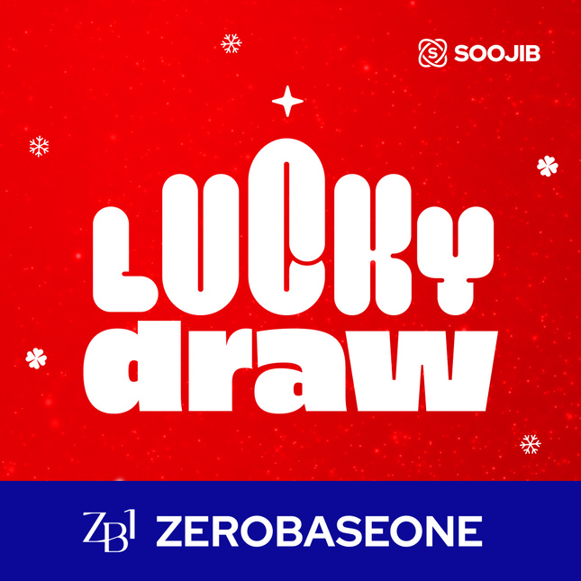 [Christmas] ZEROBASEONE - SOOJIB LUCKY DRAW PHOTOCARD (2 pcs)