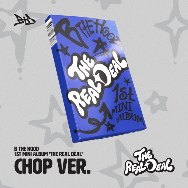 [Pre-order] B THE HOOD 1st Mini Album ‘THE REAL DEAL’ CHOP VER.